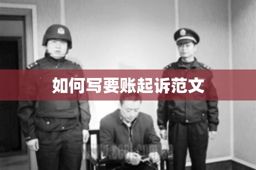 如何写要账起诉范文