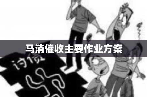 马消催收主要作业方案