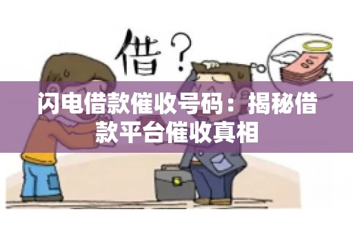 闪电借款催收号码：揭秘借款平台催收真相