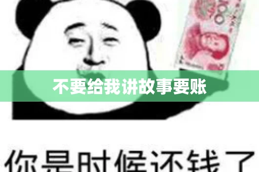 不要给我讲故事要账